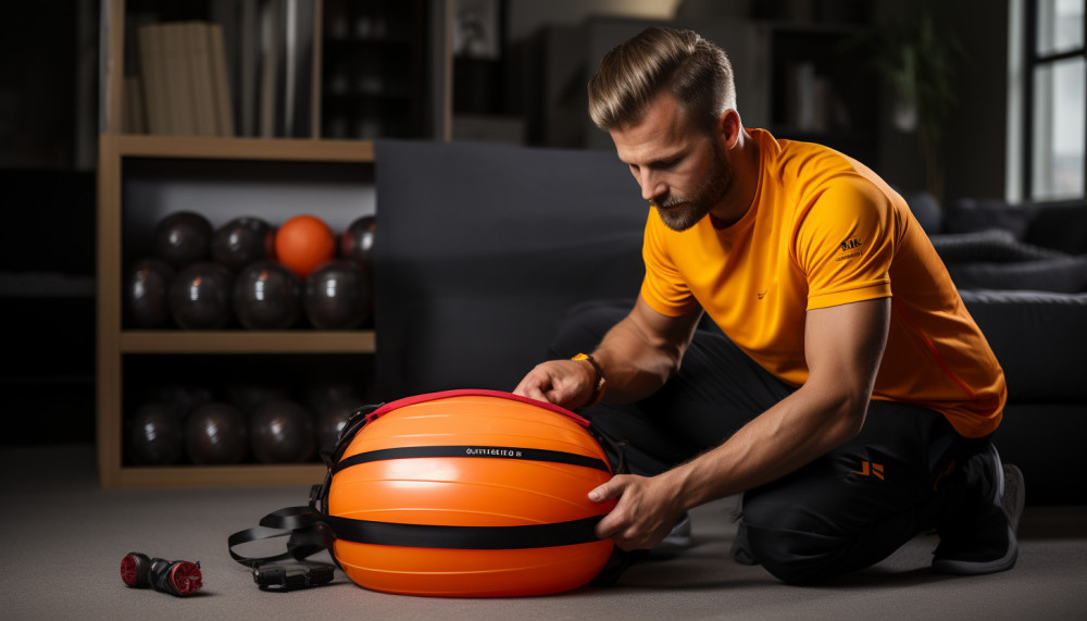 Ballon fit ball : comment en gonfler ?