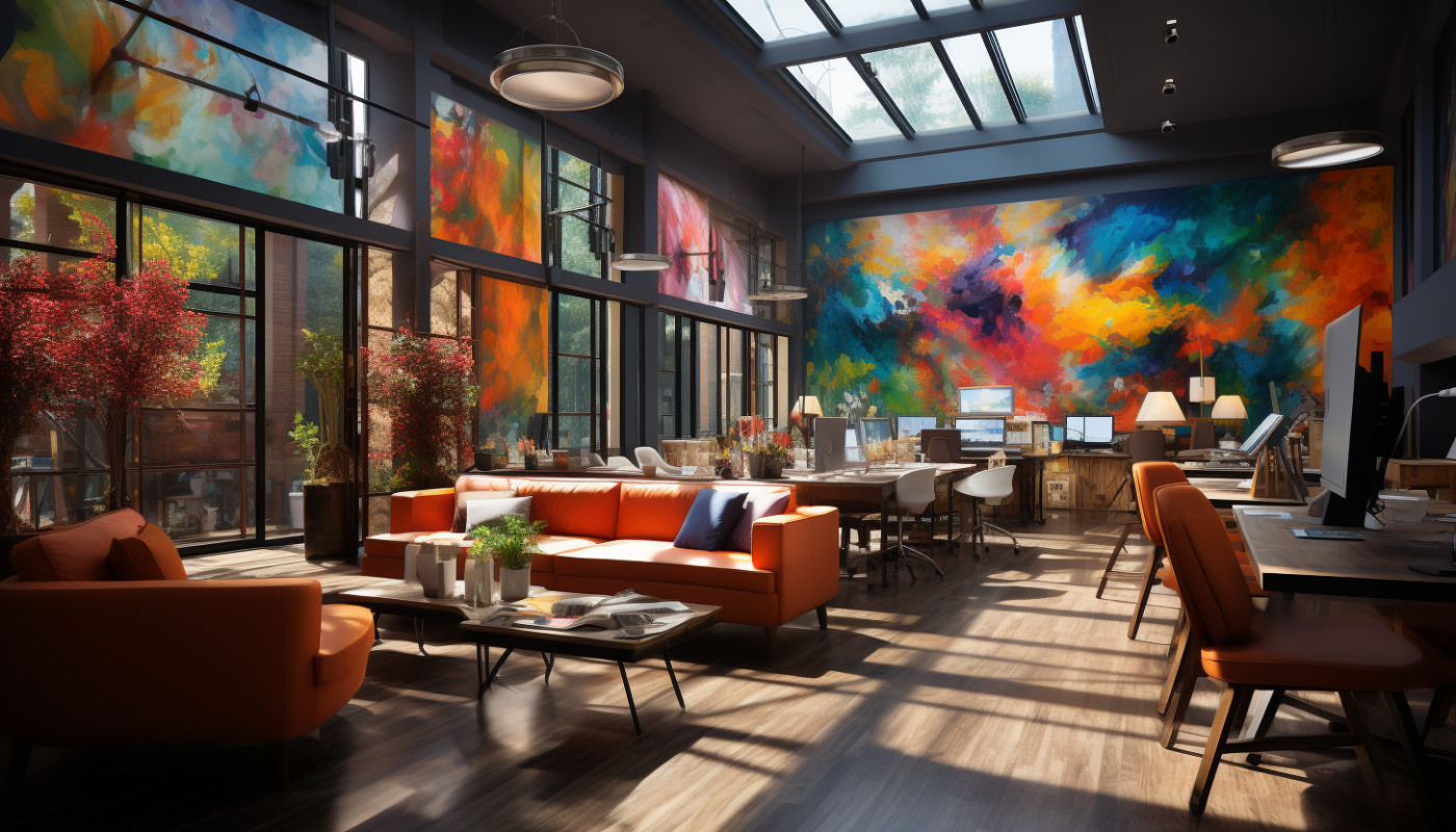 Comment les tableaux décoratifs peuvent influencer la productivité dans les espaces de travail